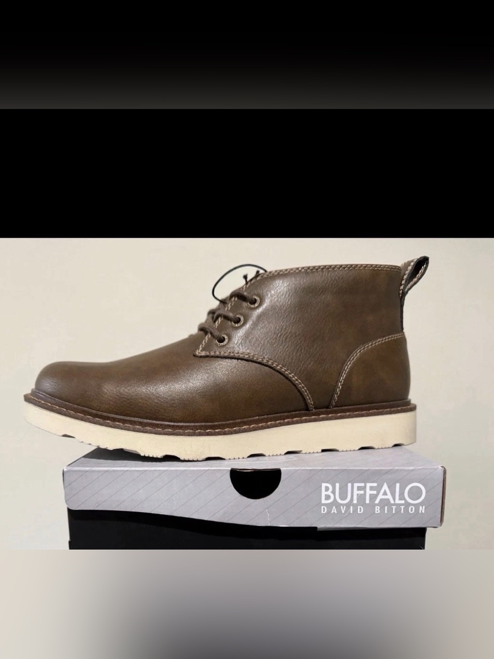 Buffalo David Bitton Metcalf Mens Size 13 Brown Chukka Boot Memory Foam